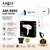 AMARA AM-9950/ Hair dryer Hairdryer/ Amara Hair dryer/ with Blue Ionic 1300 Watt - MY
