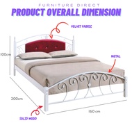 LOFT Design TOLOSA Queen Size Bed Frame- katil besi queen