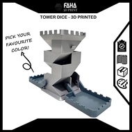 Tower Dice / Dice Tower - 3D Printed