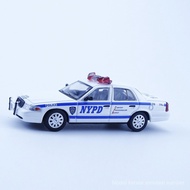 596 Model 1/64 Ford Victoria Crown CV NYPD NYPD Painted Alloy Model EGGJ