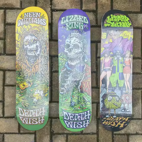 7 Ply Maple Skateboard Deck 100% Canadian Double Rocker Skateboard Hot Sale Sizes 7.75 8.0 8.25 8.37