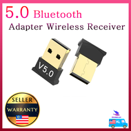 CAP7✅ 5.0 Bluetooth Adapter Wireless USB Receiver Dongle for Computer PC Laptop Tablet Wireless USB 