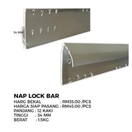 Aqsa Nap Lock Bar Accessories Karpet Pejabat Karpet Tiles Karpet Masjid Carpet Roll Grass Carpet Car