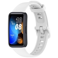 Tali Silikon untuk Huawei Band 9 8 7 6 Pro/6 Honor Band 7/6 Jam Tangan Pintar Tali Olahraga Silikon 