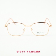 Optik Saudara - Korean Eyeglass Frames - Square Glasses F OL IRYSHA RSGLD 52