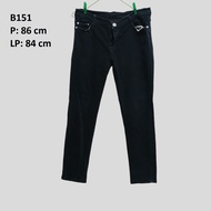 Thrift PL preloved second bawahan jeans celana hot pant kulot rok