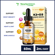 Liposomal lỏng Vitamin D3 K2 bổ sung giọt với dầu MCT Omega 3 - (5000 IU) D3 + (200 mcg) K2 sức mạnh