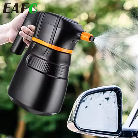 EAFC 2L Electric Foam Sprayer Car Wash Clean Detailing Snow High-Density Foam,One-Touch Start Multi-