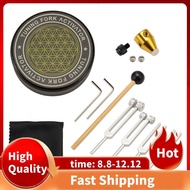 Sound Therapy Tuning Forks Set 4 Pack 128Hz, 256Hz, 512Hz, 528Hz, Tuning Forks Chakra for Healing, K