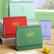 Calendar 2023 Creative Simple Small Fresh Desk Calendar Desk Desk Decoration Desk Calendar Self-discipline Clock-in Plan Book Work Calendar