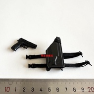 New Product1:6Soldier Spare Parts Soldier Secondary Weapon +Holster Model Tornado Leg-mounted Gun Ho