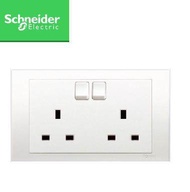 SCHNEIDER VIVACE KB25 2 X 13A SWITCH SOCKET