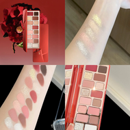 Bảng mắt Qianyan Natural Color Starring 16 ô màu lung linh có ánh nhũ lấp lánh