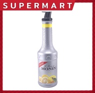 SUPERMART Monin Yuzu Fruit Based Preparation (Puree) 1000 ml. ยูซุ ฟรุ๊ต เบส เพรพเพอเรชั่น (ผลิตภัณฑ