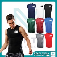 new balance sleeveless jersey/ baju warm up training kit / gym / jogging shirt / volleyball / basket