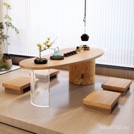 Living Room Household Coffee Table Light Luxury Silent Style Balcony Tea Table Chair Combination Sol