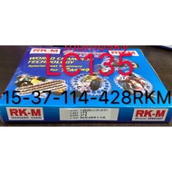 Yamaha LC135 spoket RKM