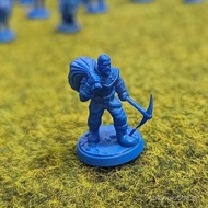 [1985Toys]Warcraft building model, human architecture, flag, miniature figure, painted, self-modelin