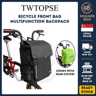 Bicycle Front Bag Folding Bike Bicycle Front Block Multifunction Backpack Crius Java Rifle 3SIXTY PIKES Brompton TWTOPSE