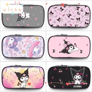 WINTE Pencil Cases, Cute Cartoon Large Capacity Kuromi Pencil Bag, Gift Sanrio Storage Bag