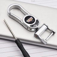 Cadillac Car Keychain Metal waist-mounted keychain for Cadillac CT4 CT5 CT6 ESCALADE CTS XT4 XT5 XT6