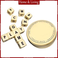 AOTO Kids Word Spelling and Vocabulary Dices Game Crossword Puzzle Game