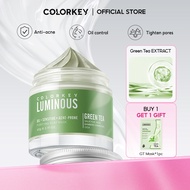 COLORKEY LUMINOUS Green Tea Purifying Clay Mask 60g Oil Control Anti-acne Tightening Pores Perfect f