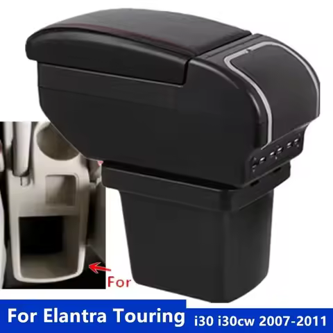 Car Rotatable Armrest For Hyundai Elantra Touring i30 i30cw 2007-2011 Arm Rest Center Centre Console