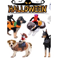 Dog Christmas Costume Outdoor Funny Funny Costume Funny Knight Costume Cat Clothes Cool Handsome Rid