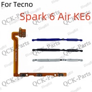For Tecno Spark 6 Air KE6 Switch On Off Volume Side Button Power Volume Flex Cable