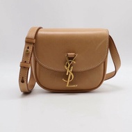 YSL Kaia馬鞍包 - mini奶茶金