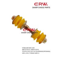 ﹍❈✻STABILIZER LINK (48819-52010/48820-52010) TOYOTA VIOS 2013-UP / SUPERMAN / IRONMAN (YELLOW)