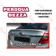 PERODUA BEZZA 2016-2021 FRP SPOILER AM424 WITH METALLIC COLOUR