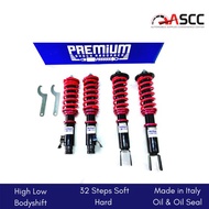 Proton Saga FLX/BLM  - Present PREMIUM P6 Hilo Softhard 32 Clicks Adjustable Shock Absorber