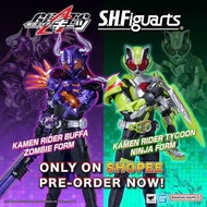 Shf kamen rider Buffa and Tycoon