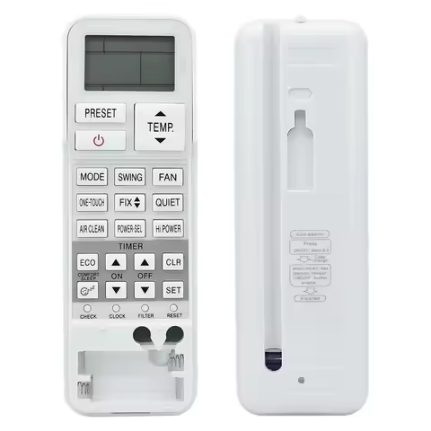 New Universal AC Remote Control DZ-2407 For Toshiba Air Conditioner WC-TA05NE RAS-07BKV-E