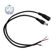 H4OF Direct Supply DC Power Cord 5521 Male Female Single Head 2.5 Female Socket 0.5 Square dc Extens