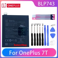 ของแท้ แบตเตอรี่ OnePlus 7T One Plus 7T Authentic แบต BLP743 โทรศัพท์แบตเตอรี่ Original 3800MAh รับป