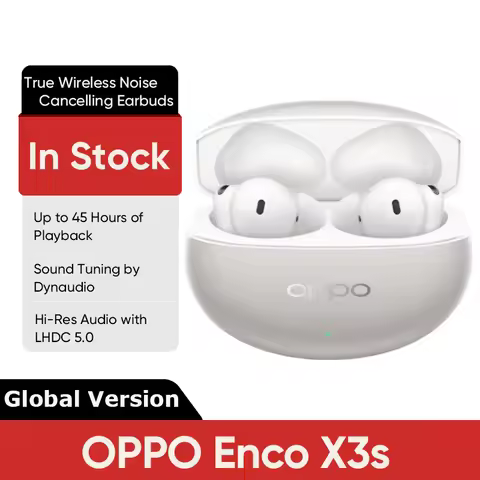 OPPO Enco X3s TWS Earphone Global Version Wirelss Bluetooth 5.4 Earbuds 55dB Active Noise Cancelling