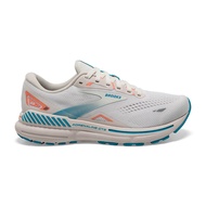 Brooks Adrenaline GTS 23 versatile wear-resistant anti-slip running shoes COCONUT/PAPAYA/BLUE