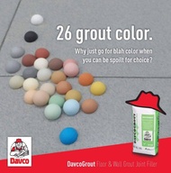 (3.5KG) Davco Tiles Colour Grout For Floor & Wall Joint Filler