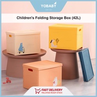 【CLEARANCE】42L Foldable Children Large Capacity Storage Box With Cover