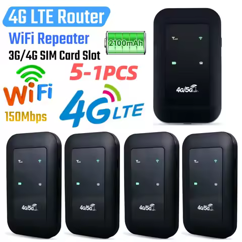 H806 4G LTE WiFi Repeater Router Signal Amplifier Network Expander Adaptor 150Mbps 3G/4G SIM Card Sl