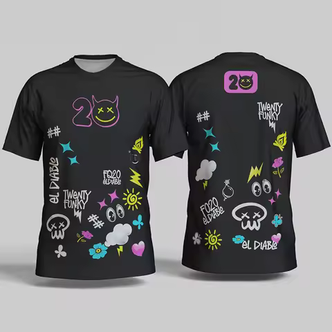 Men's Fabio Quartararo Le Man 2026 T-Shirt 3D Printed Quick Drying Short Sleeve Outdoor Sports Cycli