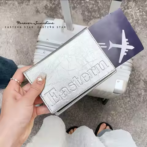 Travel Accessories New Passport Holder Pu Passport Covre Credit Card Holders ID Card Holder Flight T