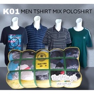 MEN TSHIRT MIX POLOSHIRT AB / UKAY BALE