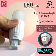 (SG SELLER ) Dycorra LED PLC light bulb / G24d base energy saving LED light bulb 9W & 12W / Daylight