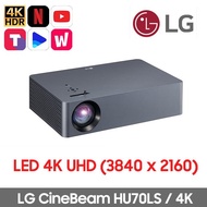 LG Electronics CineBeam HU70LS Projector - LED 4K UHD (3840 x 2160), 8.3 Megapixels, 4Ch LED, 1.25 x