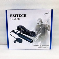 Ezitech TCM-88 Phantom Powered Wired Lavalier Clip Microphone