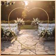 Iron Heart Arch Outdoor Friendly Heart Wedding Arch Elegant Design Event Decor